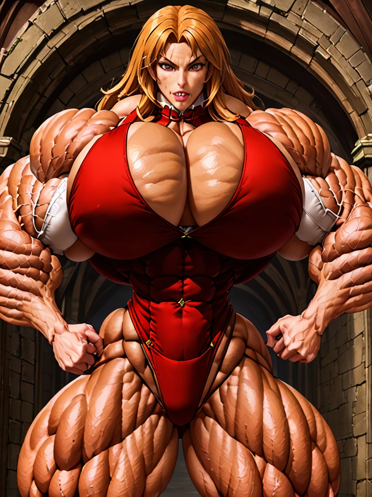 castlevania woman muscle big tits