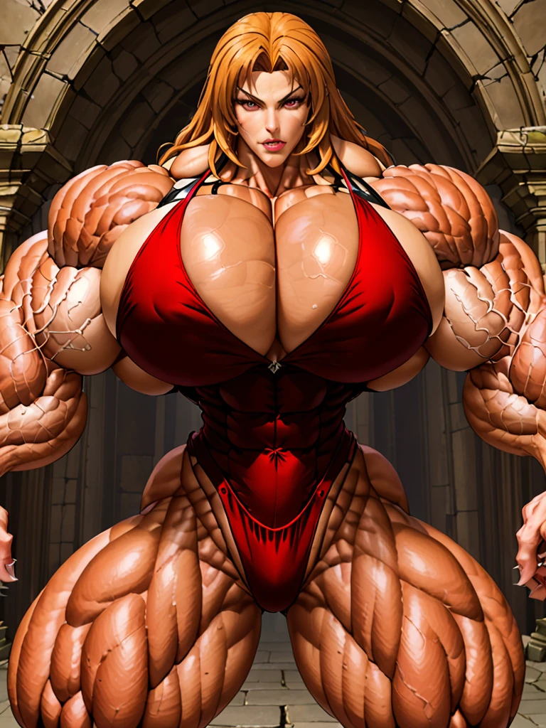 castlevania woman muscle big tits