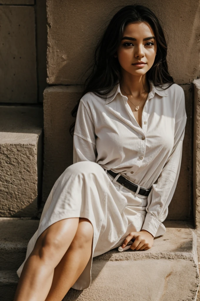 A woman