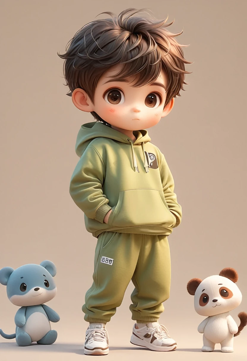 Cute 3D，****** boy full body