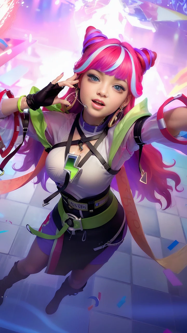 (realistic, photo-realistic:1.37),(8k, RAW photo, best quality, masterpiece:1.2), cute, ultra-detailed,heart-shaped pupils,physically-based rendering, ultra high res, kodakvision color, shot on Arricam LT Camera, bokeh, sharp focus,
looking at viewer,photorealistic,realistic, solo, photorealistic, best quality,extremely detailed face,extremely detailed eyes and face, beautiful detailed eyes,absurdres, incredibly absurdres,haunting smile,Messy hair, floating hair, , 