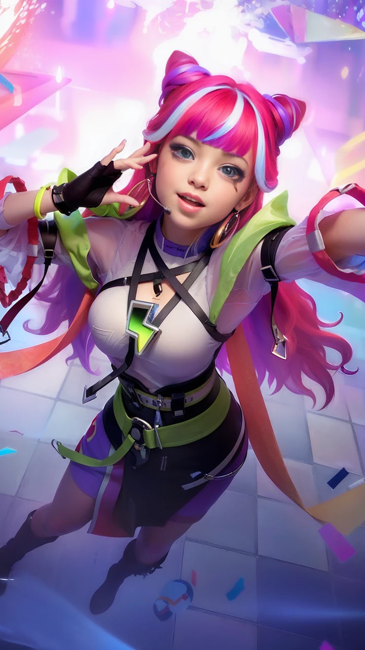 (realistic, photo-realistic:1.37),(8k, RAW photo, best quality, masterpiece:1.2), cute, ultra-detailed,heart-shaped pupils,physically-based rendering, ultra high res, kodakvision color, shot on Arricam LT Camera, bokeh, sharp focus,
looking at viewer,photorealistic,realistic, solo, photorealistic, best quality,extremely detailed face,extremely detailed eyes and face, beautiful detailed eyes,absurdres, incredibly absurdres,haunting smile,Messy hair, floating hair, ,