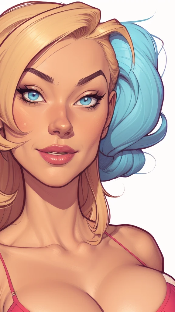 cartoon style:1.2), Yvonne Strahovski woman Cartoon image of a woman , sensual clothes , super cute girl, authoritarian would be facial expressioncartoon style illustration, cartoon art style, cartoon art style, digital illustration style, highly detailed character design, cute detailed digital art, City fan art, portrait character design, beautiful digital illustration, high-quality portrait, comic book art, character design portrait, white background Buso without clothes and medium breasts, beautiful and symmetrical body curves