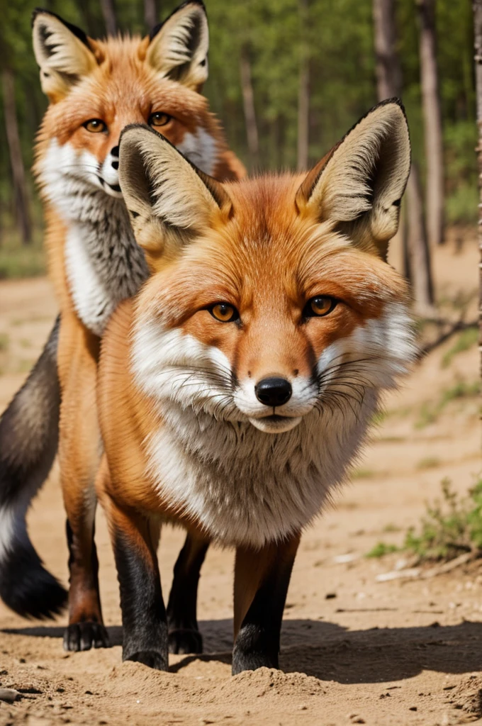 Fox heded man