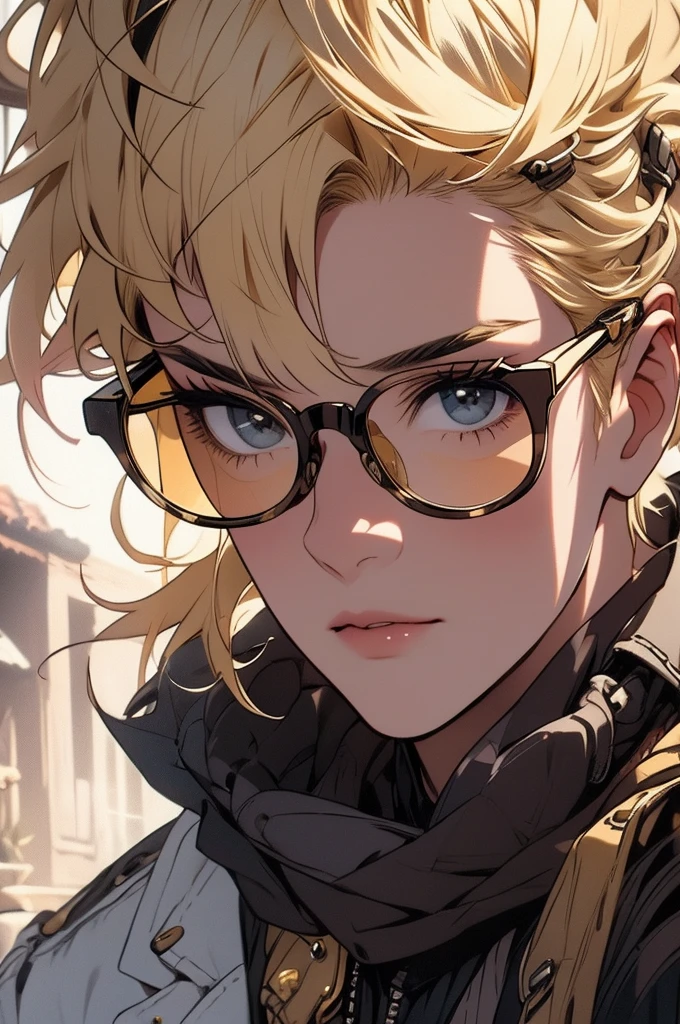 Blonde, Round Glasses, cool, Gear Accessories,