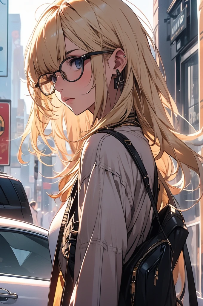 Blonde, Round Glasses, cool, Gear Accessories,