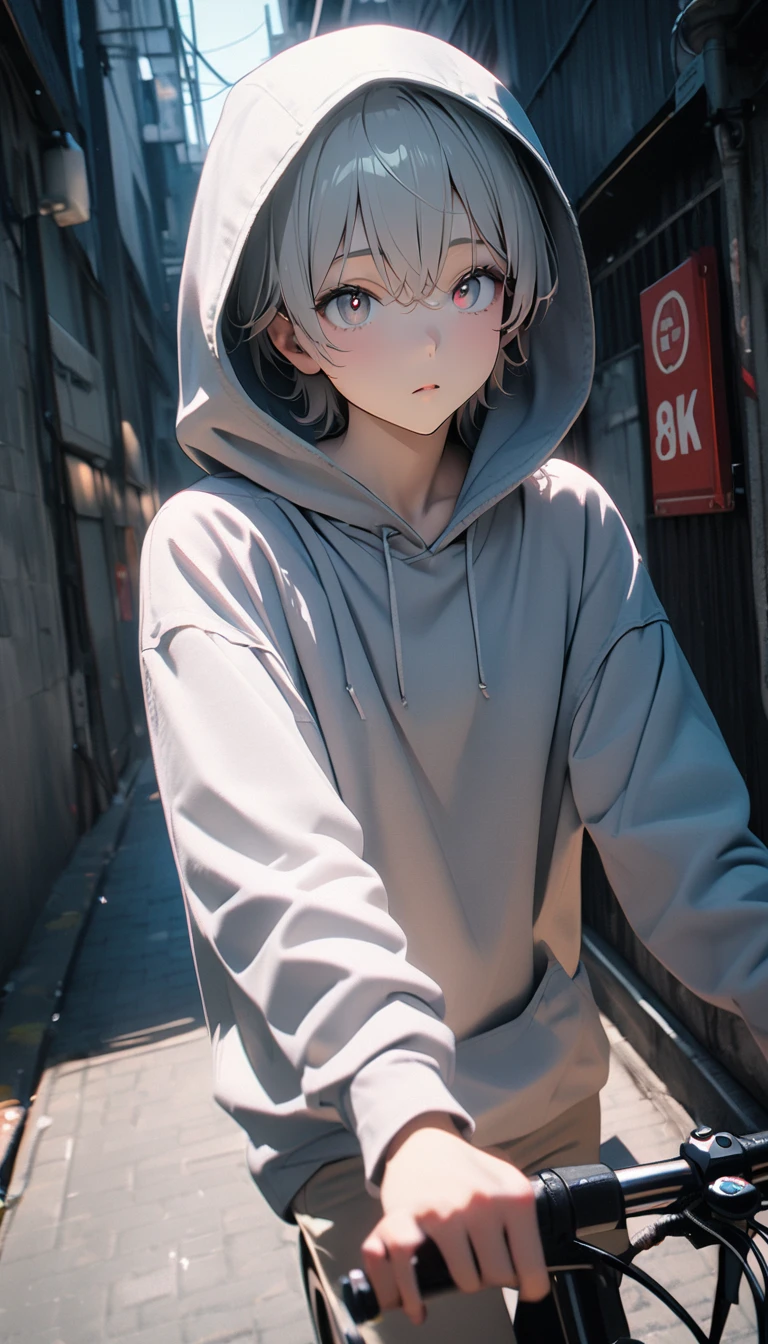 (8K, RAW photos, best quality, masterpiece: 1.4), (((The boy was broken all around))),Ultra-high resolution, Extremely detailed, light, Panorama close-up, handsome boy, black eyes, (delicate eyes, Eyes are bright:1.2), Gray short hair, Fair skin,dark, Grey sweatshirt, sweatshirt with hood,(perfect anatomy:1.2), High-quality shadows, Natural Lighting, (White highlights:1.2), night, cloudy day, (at home:1.2), (Broken glass flying in the air:1.2)