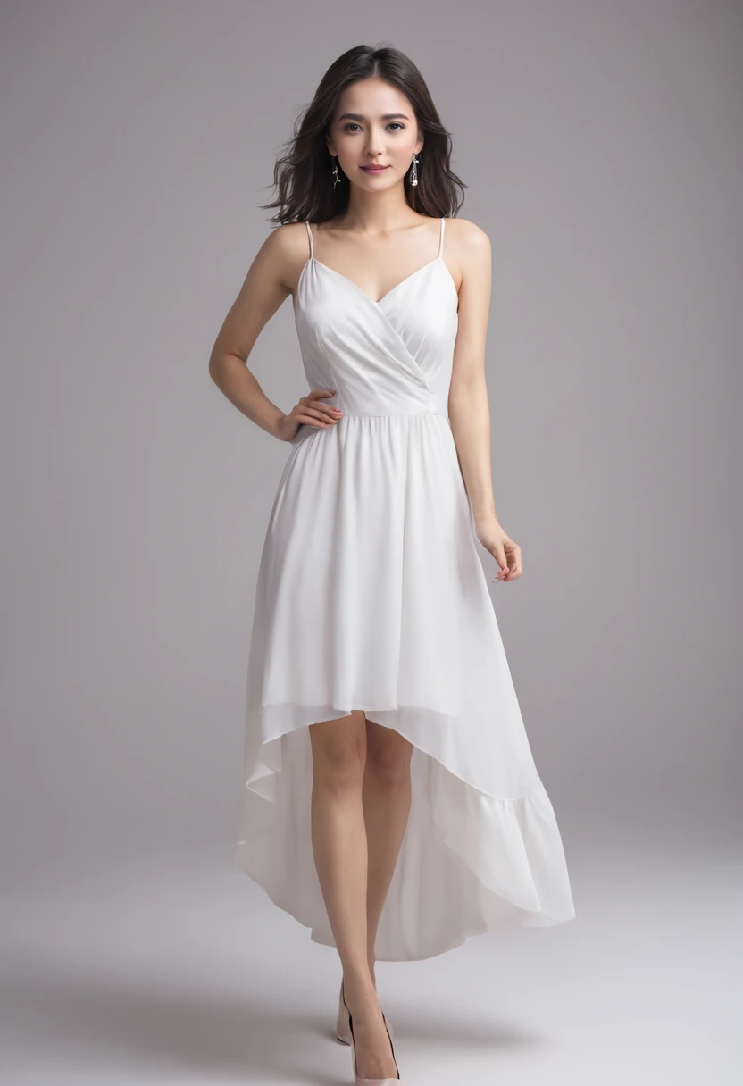 Wearing a dress,woman,Posing