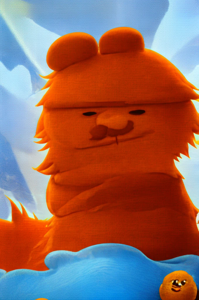 3D Garfield Cartoon，Ultra HD 8k，avatar，卡通avatar