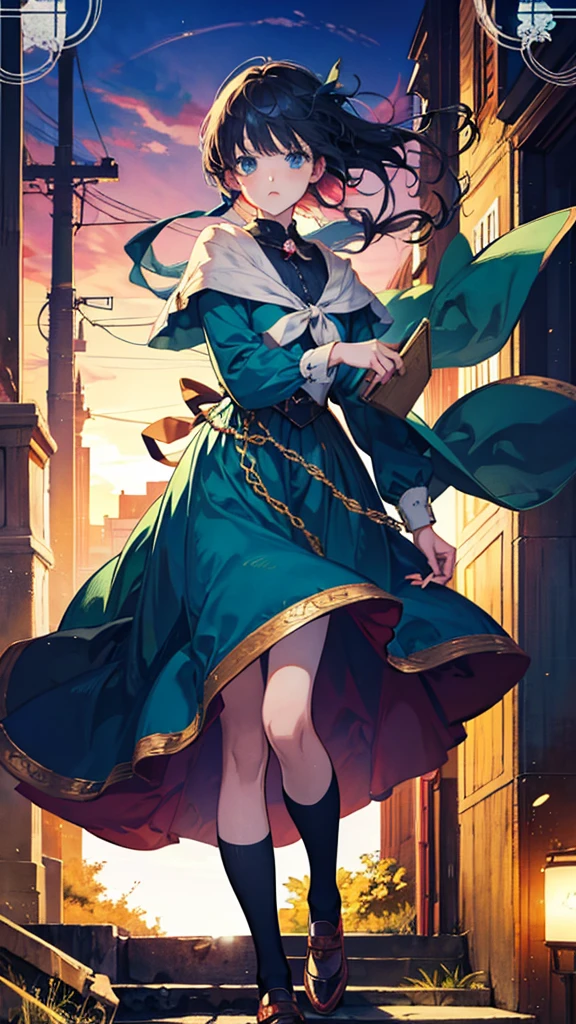 Anime girl and boy vintage cover novel anime