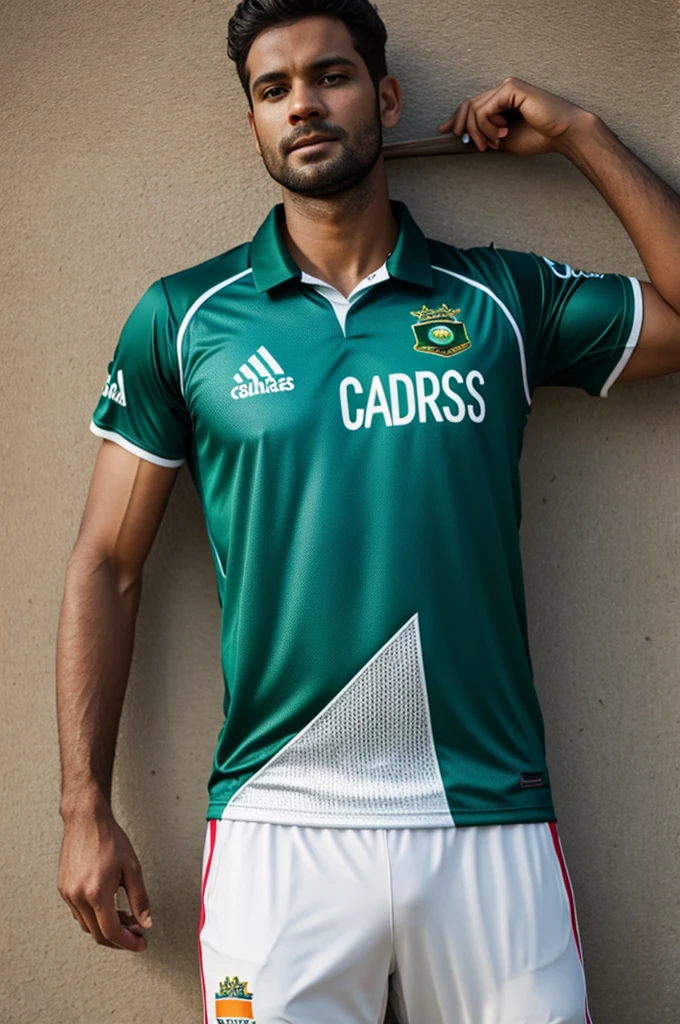 Make a cricket jersey
