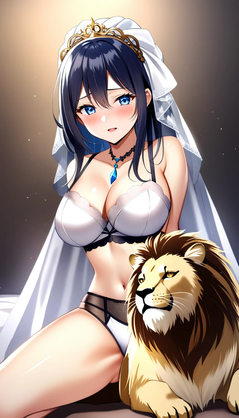 lion,a mother(she had been brainwashing by her son's friend , divorced her husband , remarried her son's friend,bride of her son's friend, wear sexy lingerie,has first night sex with her son's friend ,)