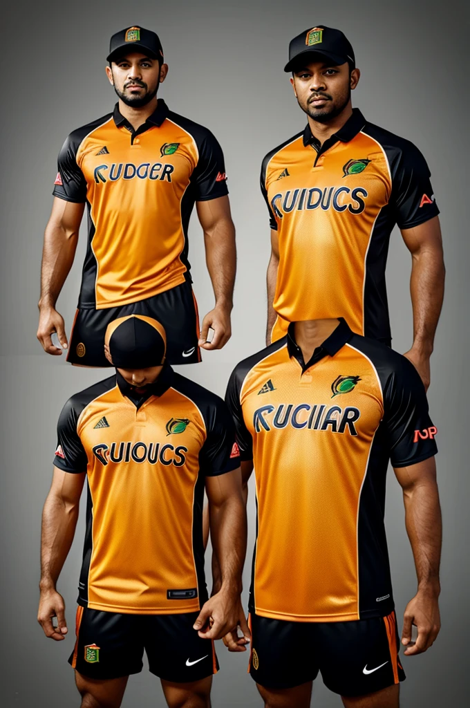 Make a unique cricket jersey
Use Tiger and flash as prefarance
