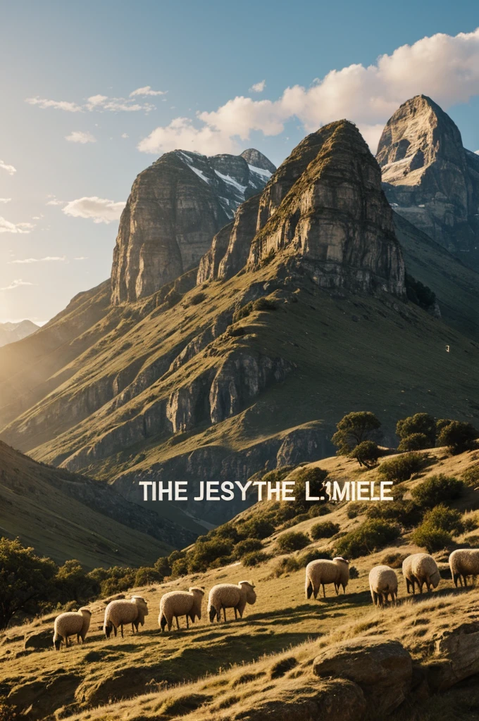 Promotion Title for a Company.
In the middle say Little Lambs DEUEL IN CAPITAL LETTERS and below ministry of adventurers
