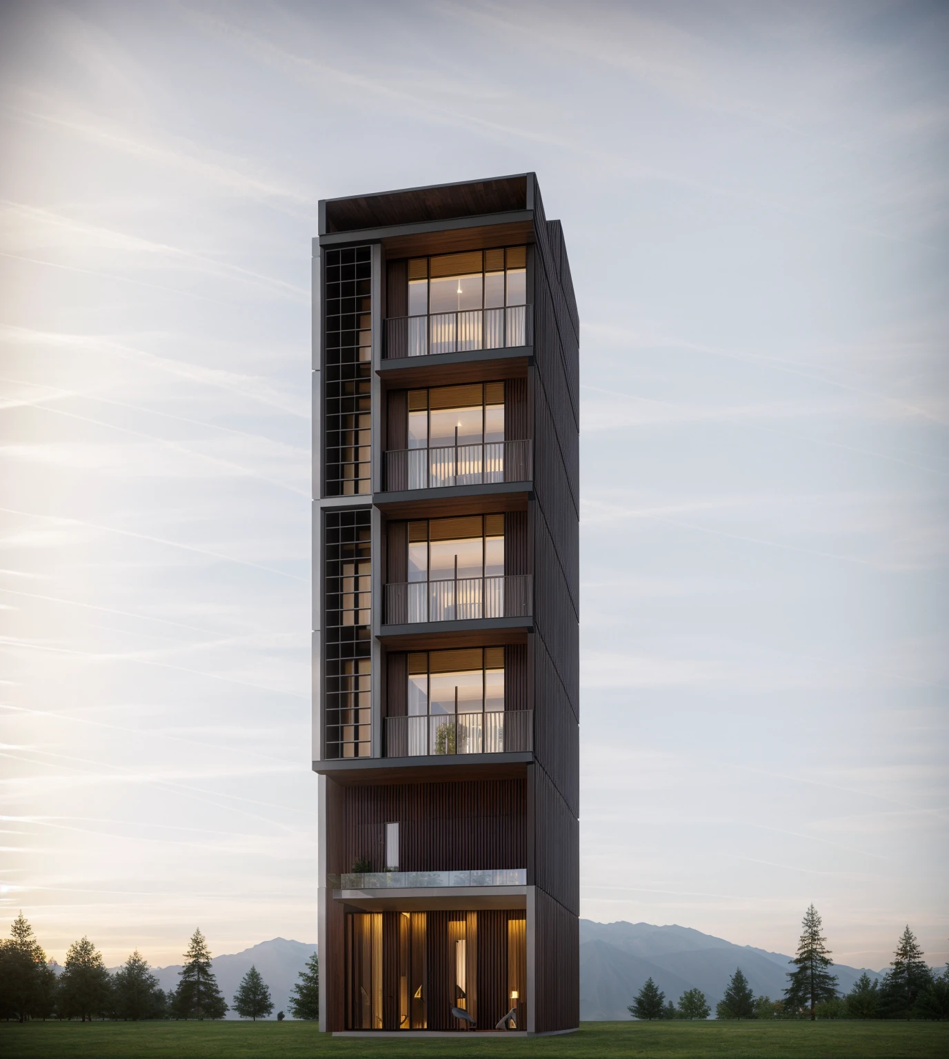 villa modern,night, Realistic, exterior, sunlight, house, RAW photo, 8k uhd, dslr, (high detailed skin:1.3), soft lighting, ultra quality, film grain, Fujifilm XT3, sharp image, best quality, authentic, hight quality,