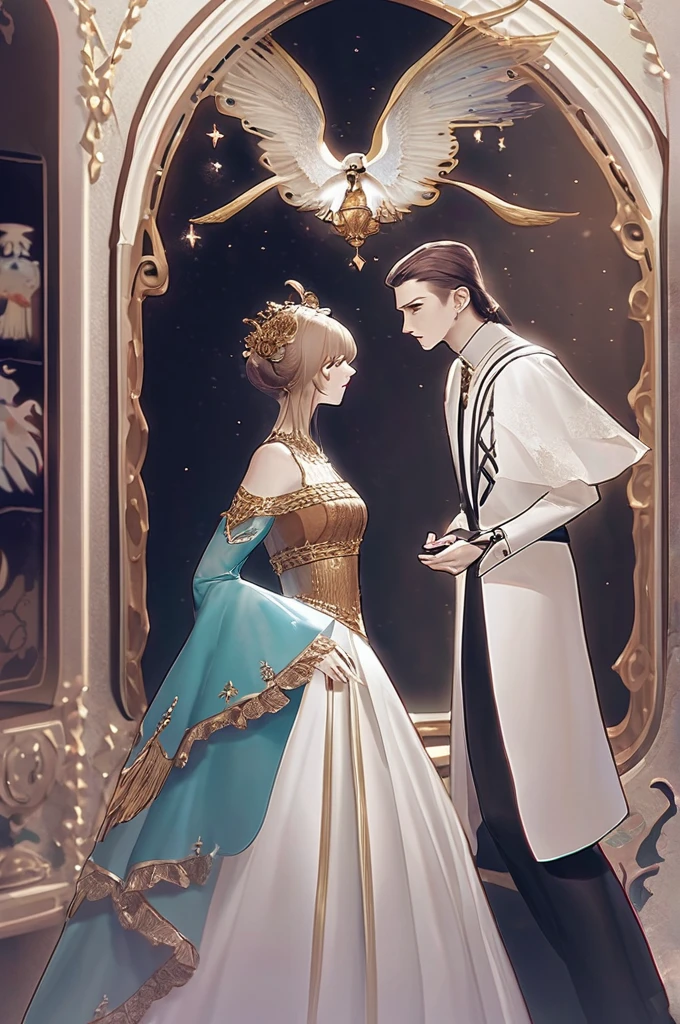 ((Лучшее качество)), ((шедевр)), (подробный), draw the situation \"lovers are mad\"