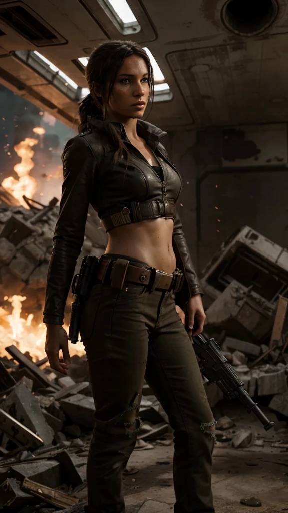Create a Lara Coft-like character with Tomb Raider.