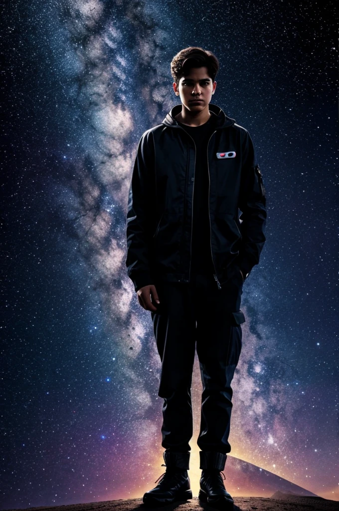 A sad boy in another galaxy