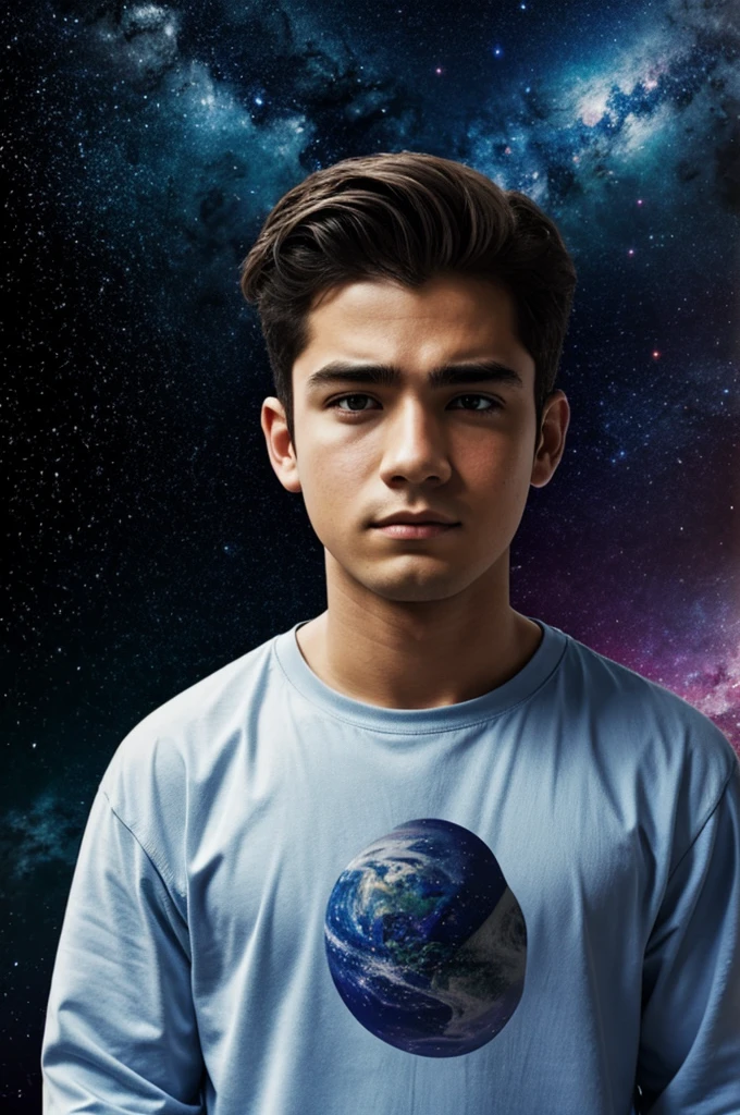 A sad boy in another galaxy