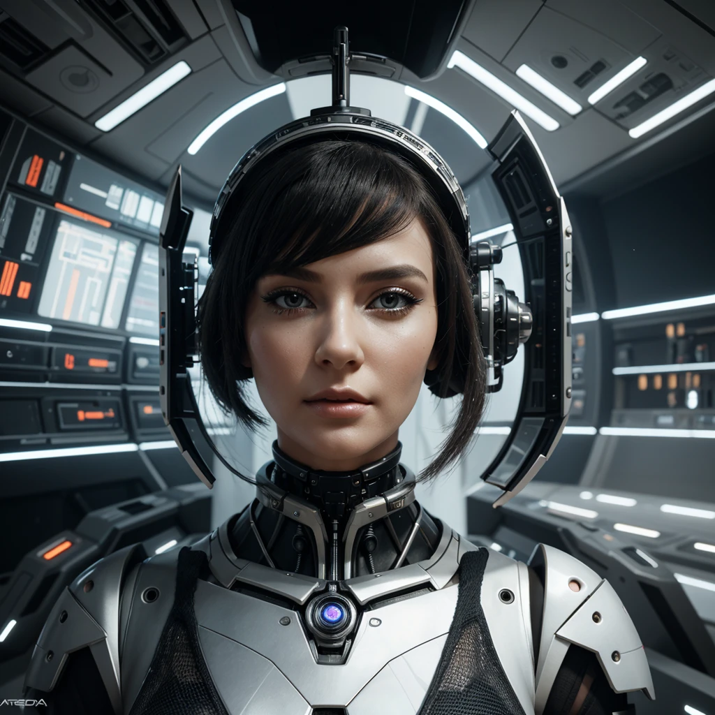 woman in headdress, on the planet, full length, seductive, very detailed visual portrait, futuristic робототехник, nice, on another planet, extremely detailed shot of the goddess, beautiful cyborg girl, Jason Angle, keyframe, anthropomorphic _ Humanoid, futuristic, realistic and high quality