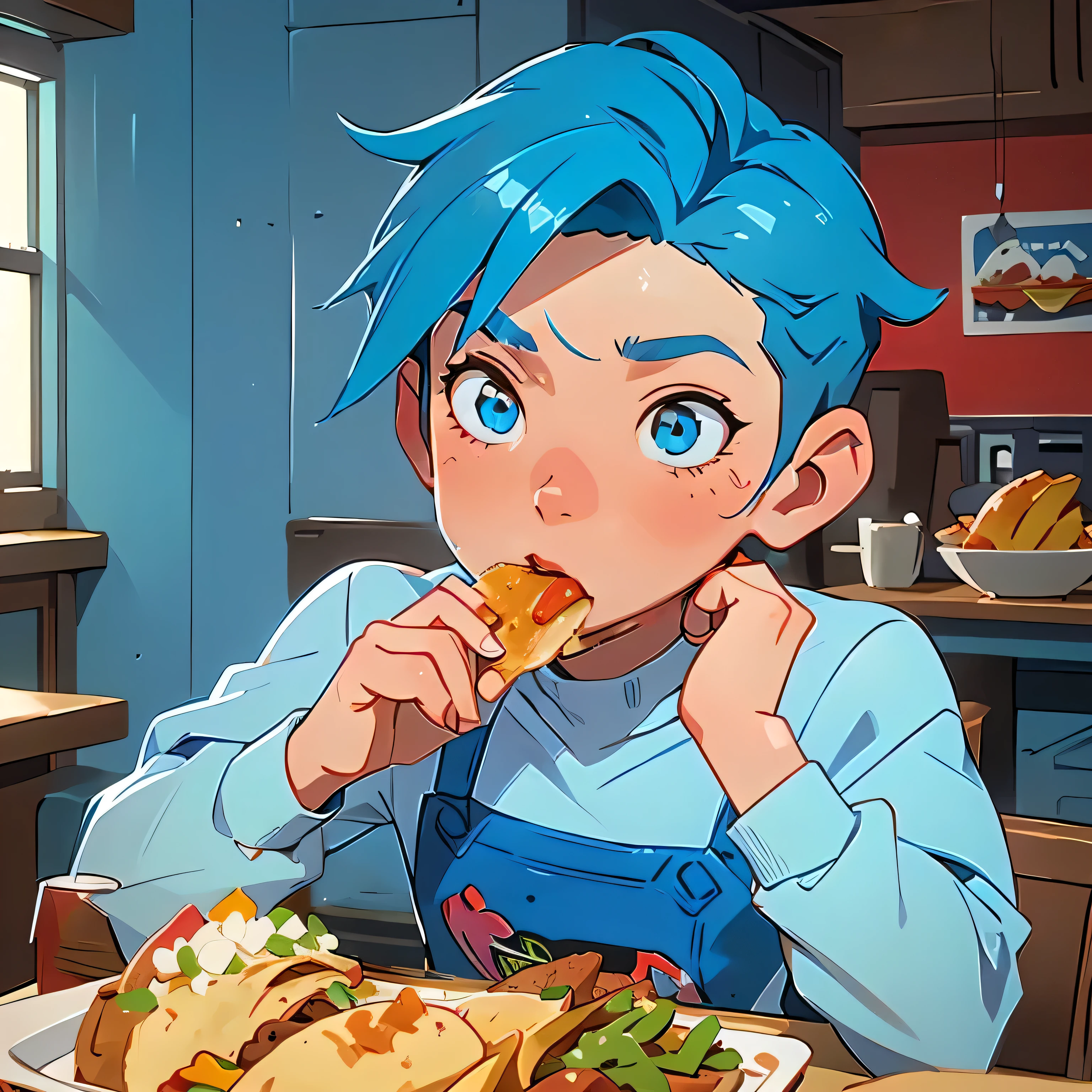 Blue eyes