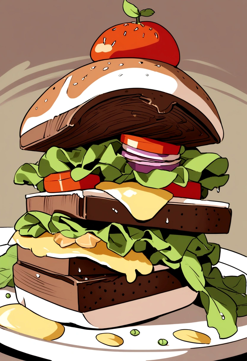 EatingSandwich blackbread