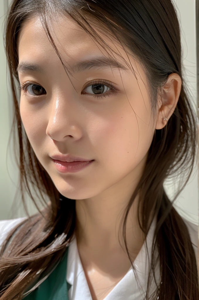 ((Highest quality)), ((masterpiece)), (detailed),Perfect Face,Japanese,Female doctor,White
