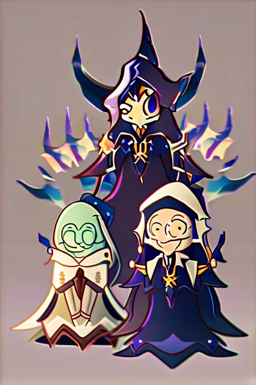 ((Лучшее качество)), ((шедевр)), (подробный), Rick and Morty style Dark fantasy
