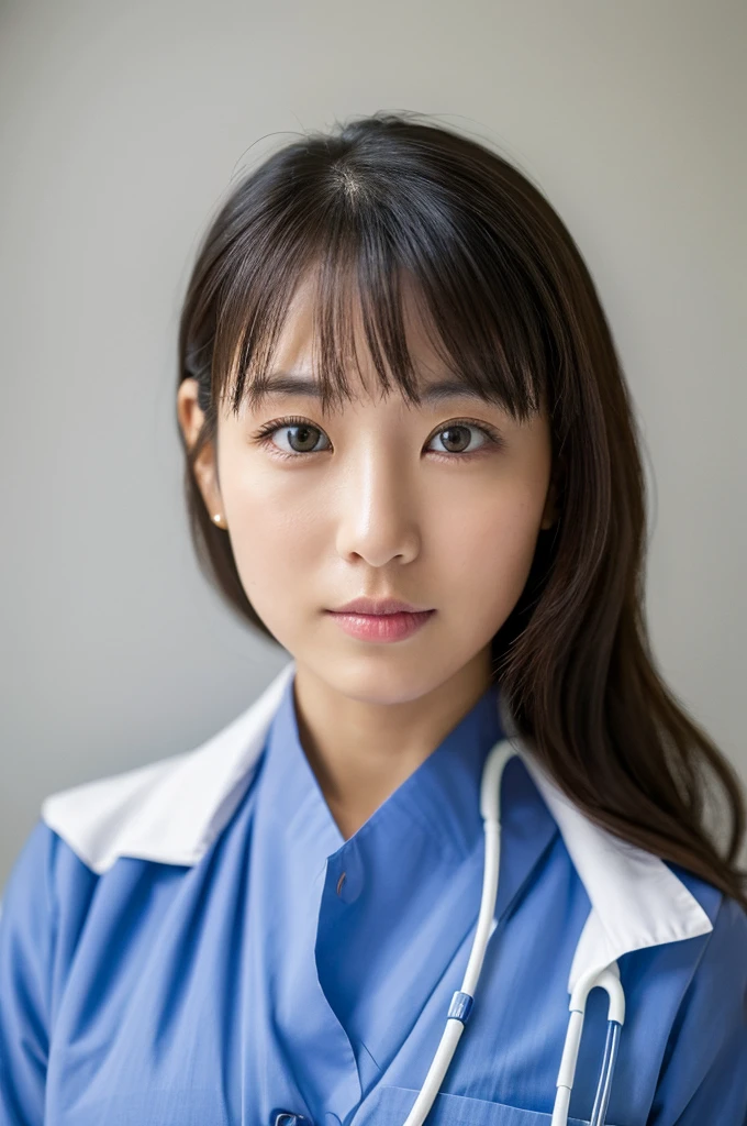 ((Highest quality)), ((masterpiece)), (detailed),Perfect Face,Japanese,Female doctor,White