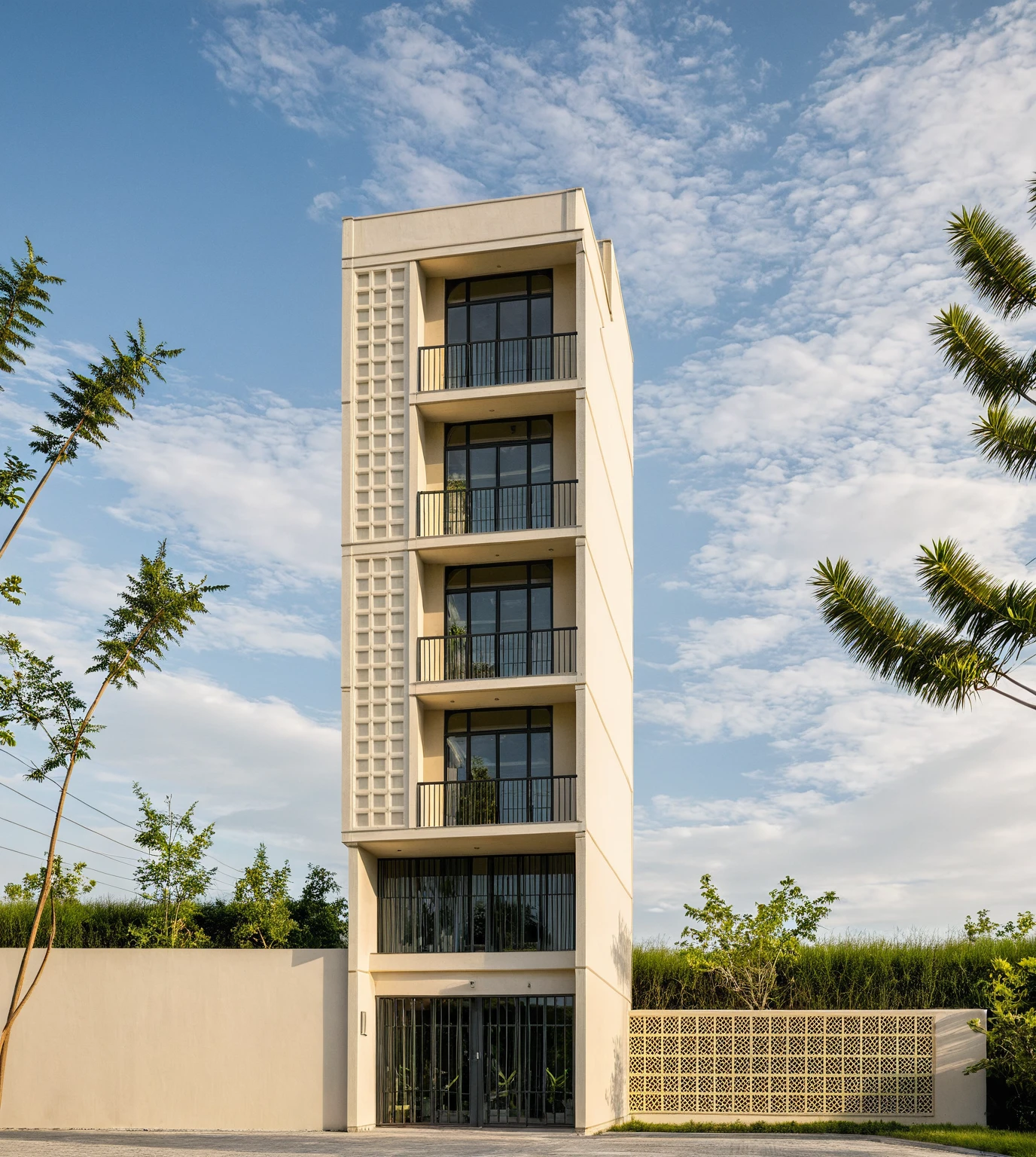 Photo brute,head of&#39;artwork, High quality, best quality, authentique, great detail,
En plein air, villa de plain-piedXL, credit group, style de maison moderne dans la rue ,stairs, route au mur blanc,pavement, grass, trees, sky, nuvens, (day light:1.1)