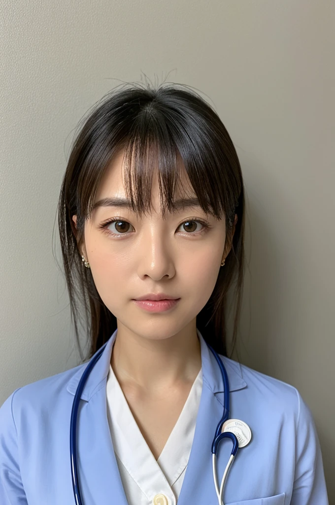 ((Highest quality)), ((masterpiece)), (detailed),Perfect Face,Japanese,Female doctor,White