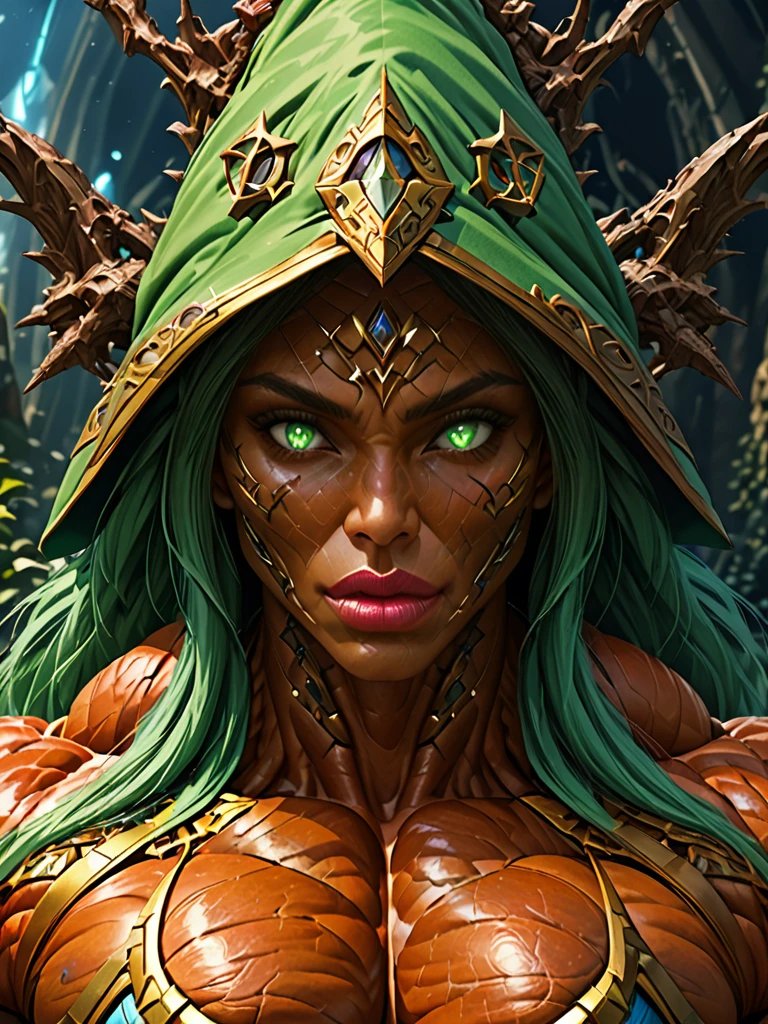 girl in a wizard robe,beautiful detailed eyes,beautiful detailed lips,extremely detailed eyes and face,longeyelashes,muscular abs,magical elements,fantasy,intricate details,cinematic lighting,dramatic color palette,concept art style,epic scale,digital art,hyper realistic,8k,highly detailed,masterpiece