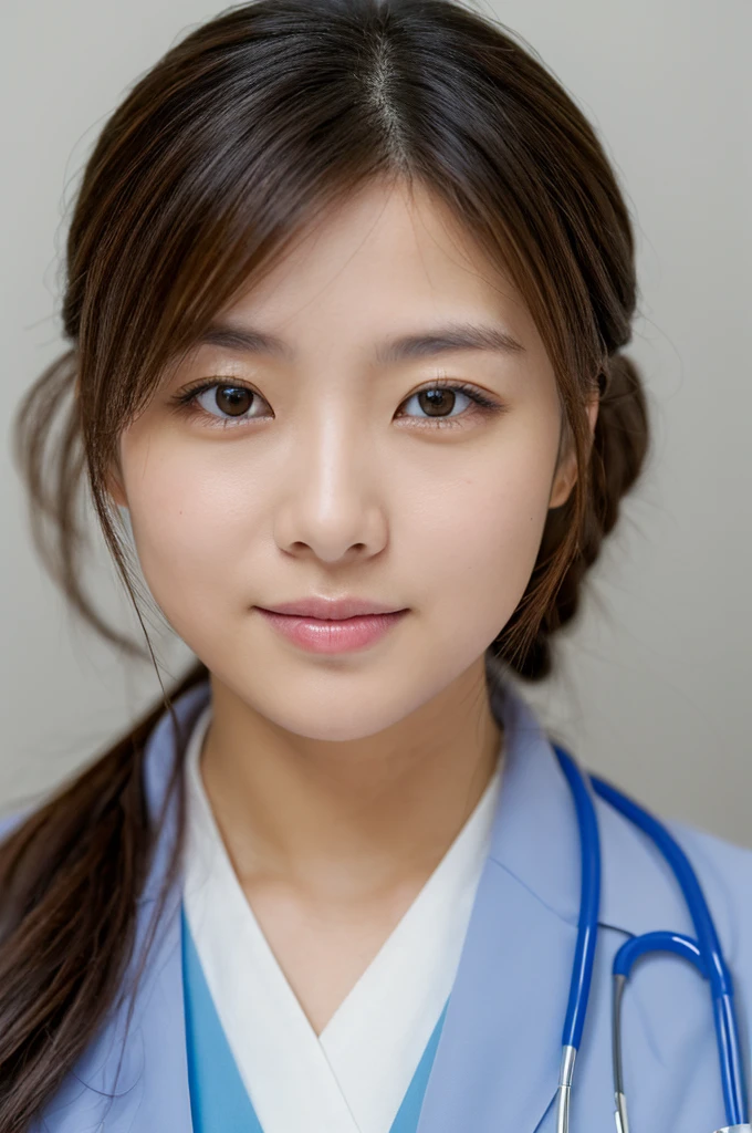 ((Highest quality)), ((masterpiece)), (detailed),Perfect Face,Japanese,Female doctor,White