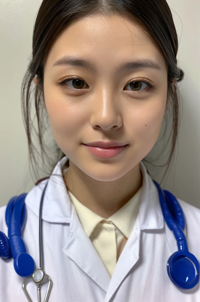 ((Highest quality)), ((masterpiece)), (detailed),Perfect Face,Japanese,Female doctor,White