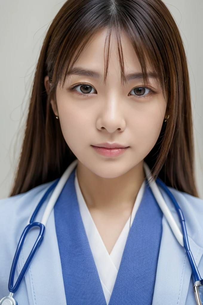 ((Highest quality)), ((masterpiece)), (detailed),Perfect Face,Japanese,Female doctor,White