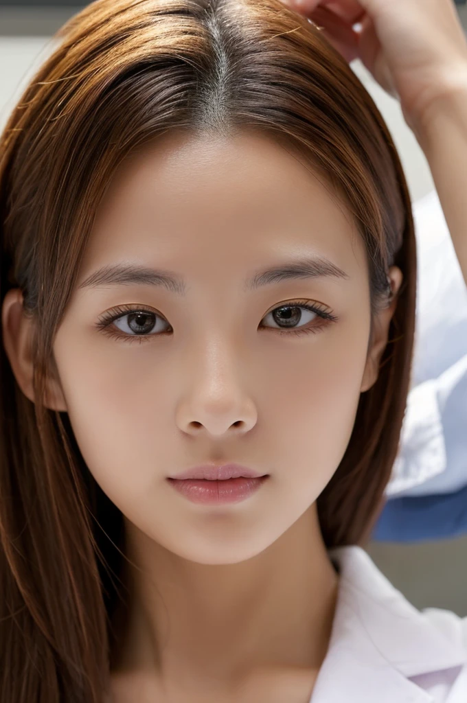 ((Highest quality)), ((masterpiece)), (detailed),Perfect Face,Japanese,Female doctor,White