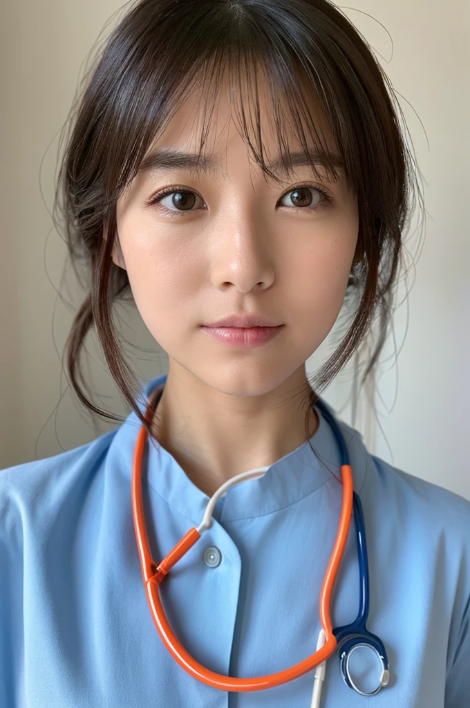 ((Highest quality)), ((masterpiece)), (detailed),Perfect Face,Japanese,Female doctor,White