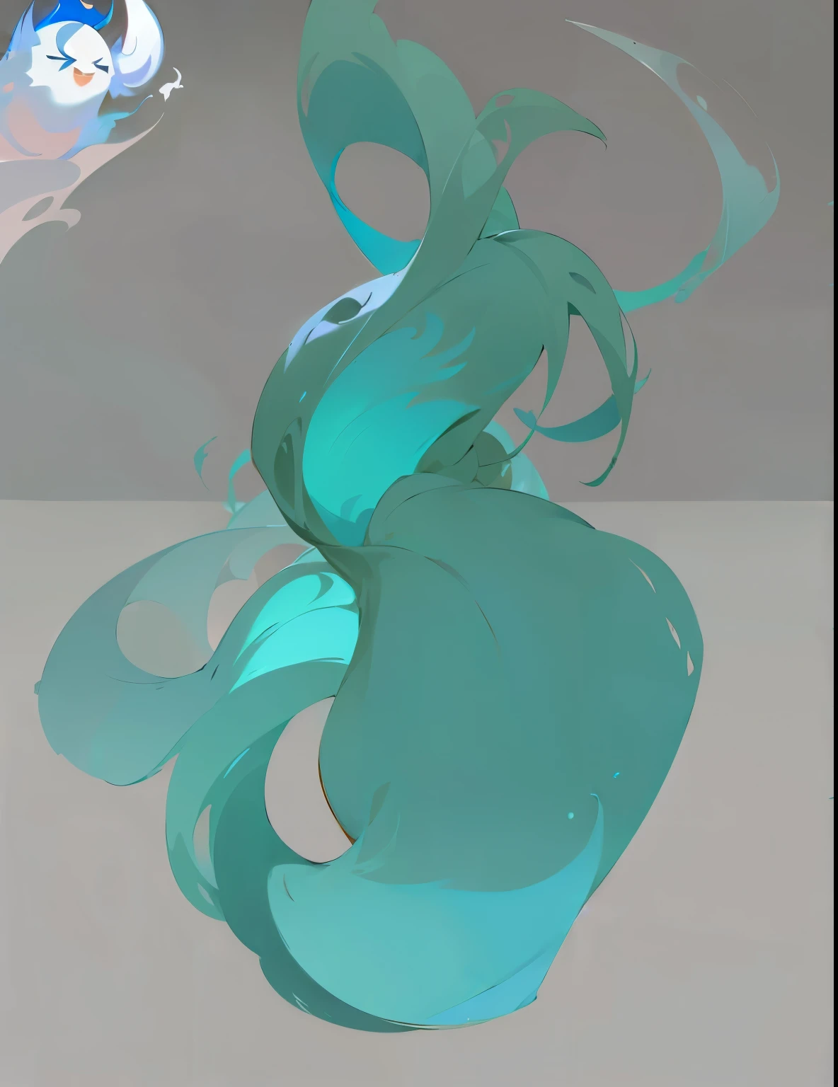 Blue flame,Onmyoji,ghost