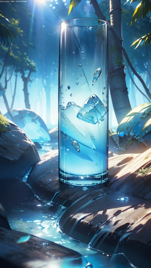 Glass of ice and kvass, water drops on glass, Translucent liquid, Ice cubes, Wildflower garland on picnic tablecloth, bright sun, Outdoor lighting at noon, open air, natural background, Summer day, Hot weather, high detailed, Very humid humidity, High brightness, wet watermarks, overdetailed, super detailed superdetaileding, surrealism, soft light, studio lighting, diffuse soft light, shallow depth of field, sharp focus, Bokeh effect, highly detaileded glass reflection, ultra-thin (superAre you okay, ultra-thin) (thin, Are you okay, ultra-detaileded), cinematic, surrealism, armature, highest quality, ultra-High resolution (realistic: 1.4), High resolution, detailed, Raw photo, clear reproduction, Stock Camera, realistic texture, dramatic lighting, unreal engine, Popular at Art Station, big