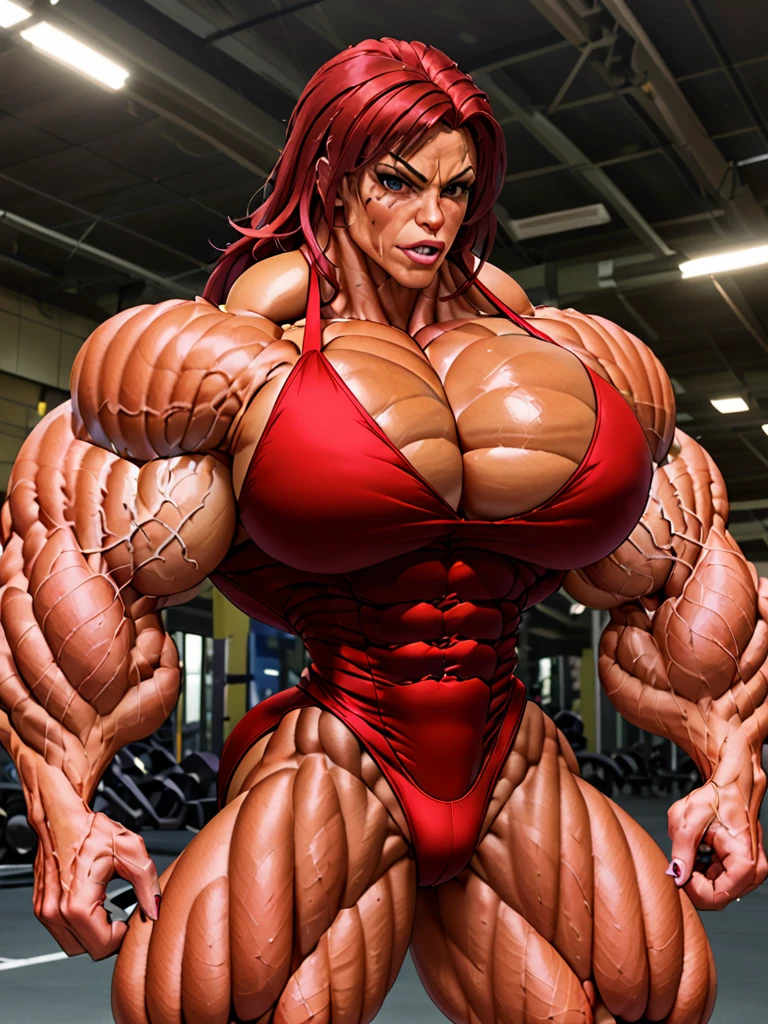 Muscle woman dangerus