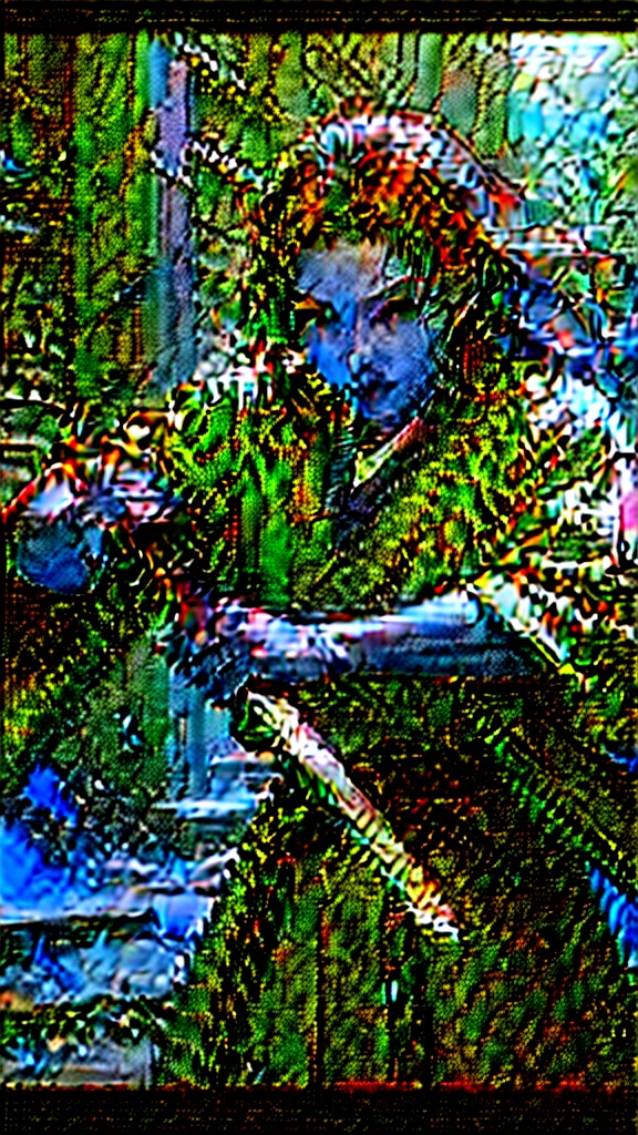 Demon Slayer, Kamado Tanjiro, realistic, lifelike, cinematic style, high-quality, ultra high-resolution, 8k, detailed face and hair, wearing traditional Japanese attire, Nichirin sword in hand, in a dynamic and intense battle pose, dramatic lighting, highly detailed background, realistic textures, vivid colors, skin texture and intricate details, movie-like atmosphere, (masterpiece: 2), best quality, ultra highres, original, extremely detailed, perfect lighting