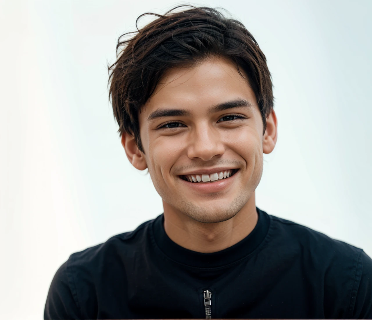 Boy smiling