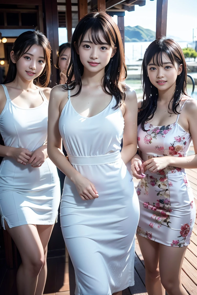 (8K, RAW Photos, Highest quality, masterpiece: 1.2), masterpiece, Very detailed, 超High resolution, (Realistic and photorealistic photography: 1.37), High resolutionRAWカラー写真,(Three Girls:1.5),smile,8K,Girls&#39; Lives々new portrait,80mm,超High resolution,Highest quality,
break
(Chinese:1.1),(avert your eyes:1.2),20-year-old,Wet,hot spring,((China dress:1.3)),
break
(Natural skin texture,Detailed skin, Hyperrealism,Ultra Sharpness),Intricate details,High resolution, Natural light,、Nogizaka idol、Korean Idol、Burning idol pose、、Age 25、expensive、Cafe、restaurant、Italy、American、Australia、Glamour、~ side、hot spring、