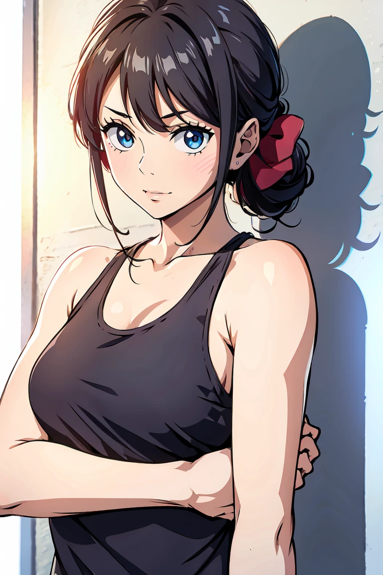 Beauty、Tank top、Armpit、whole body