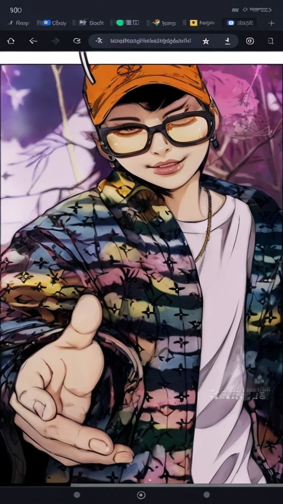 A beautiful girl with flushed cheeks and closed eyes, standing in a moonlit park surrounded by trees, grass, and stars in the night sky, in a colorful Japanese manga style, anime, 2D, Japanese style art, (best quality,4k,8k,highres,masterpiece:1.2),ultra-detailed,(realistic,photorealistic,photo-realistic:1.37),detailed beautiful eyes,detailed beautiful lips,extremely detailed face,longeyelashes,serene expression,elegant pose,vibrant colors,soft lighting,moody atmosphere