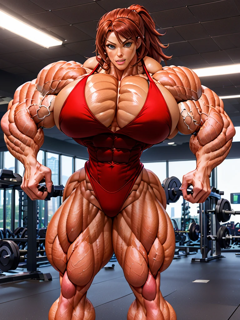 Muscle agent woman 