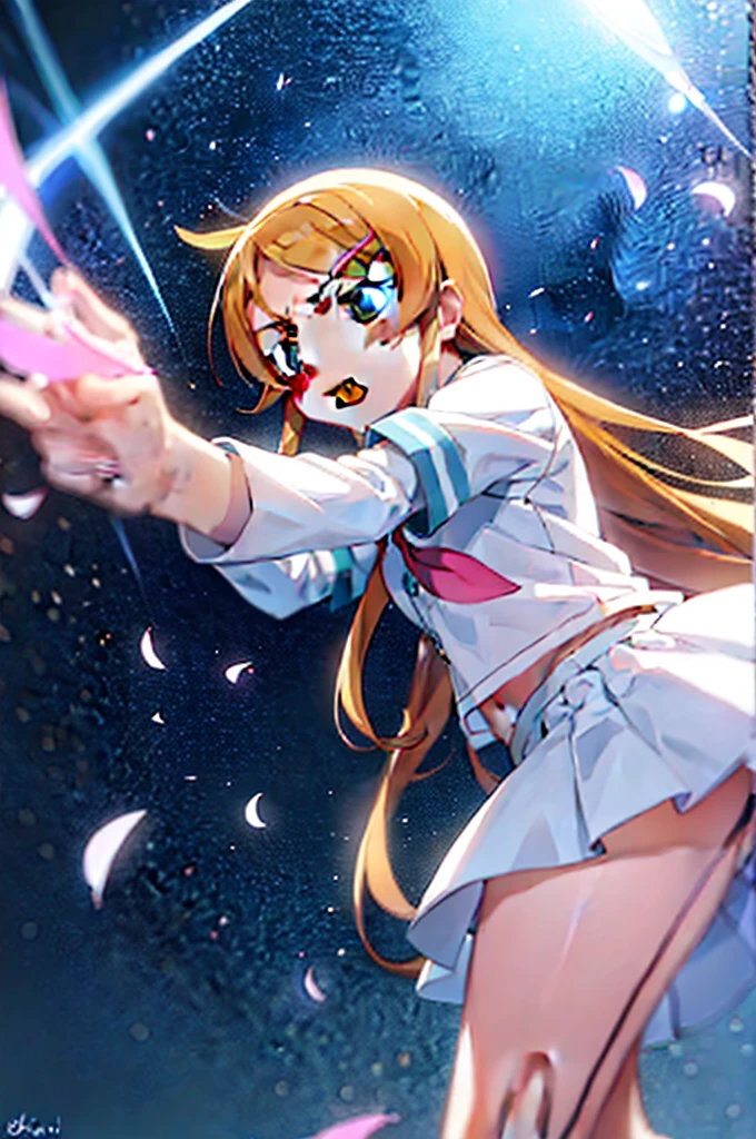 best quality, ultra fine, BREAK, (kirino kousaka:1.2), (white serafuku:1.2), ,