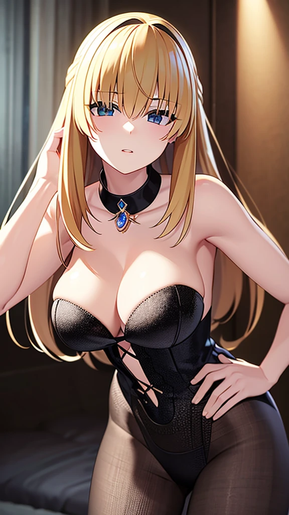 Immerse yourself in the elegance and sophistication of a beautiful blonde girl with captivating sparkling green eyes. Utilizing 3D technology and Octane rendering at 8K resolution、Her detailed face is rendered in a hyper-realistic way。. Exquisite sharp details and smooth rendering style, Combined with film studio lighting, It will make this work of art a true masterpiece.. We hope ArtStation will become a trendsetter in the digital art community.、Get ready to turn heads.