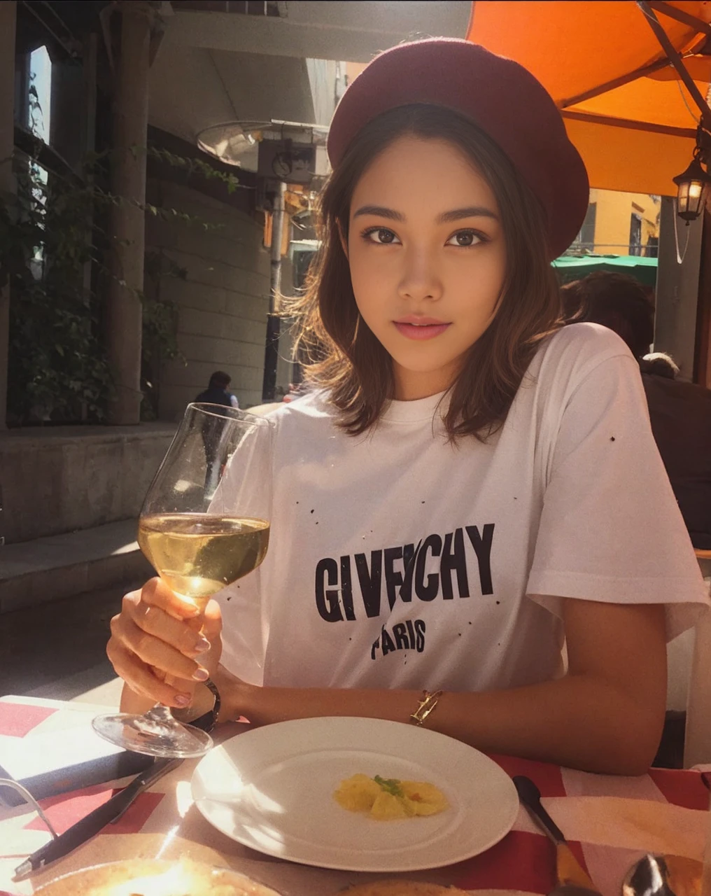 The beauty of 8K raw photos:2.0, short hair, 25 years old, great face and dark eyes, stare at the camera, smile full of joy:1.6, show teeth, put your hands behind your head, dynamic pose, (green sportswear:1.2)、wear sneakers:1.4, realistic:1.9, Very detailed CG synthesis 8k wallpaper, very detailed, High resolution raw color photos, professional photos, Taken at the stadium, sexy portrait of girl
