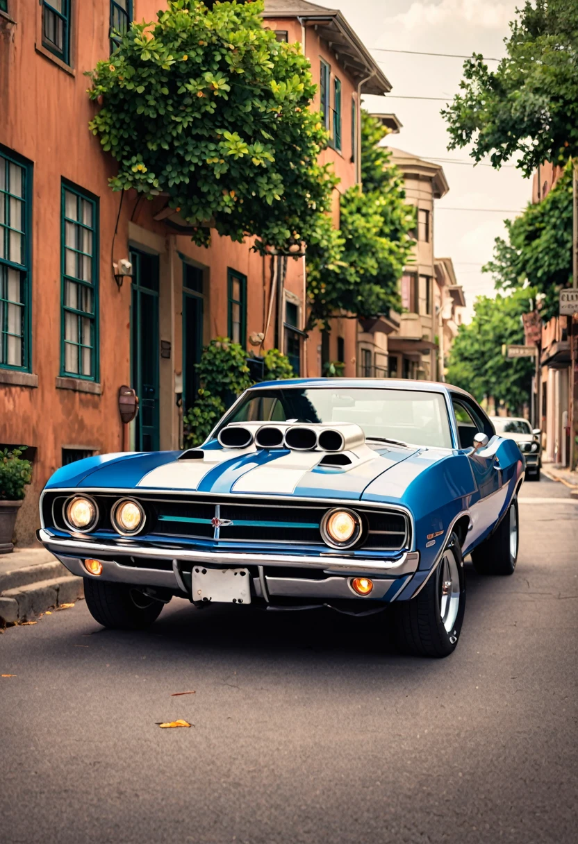 Old muscle car